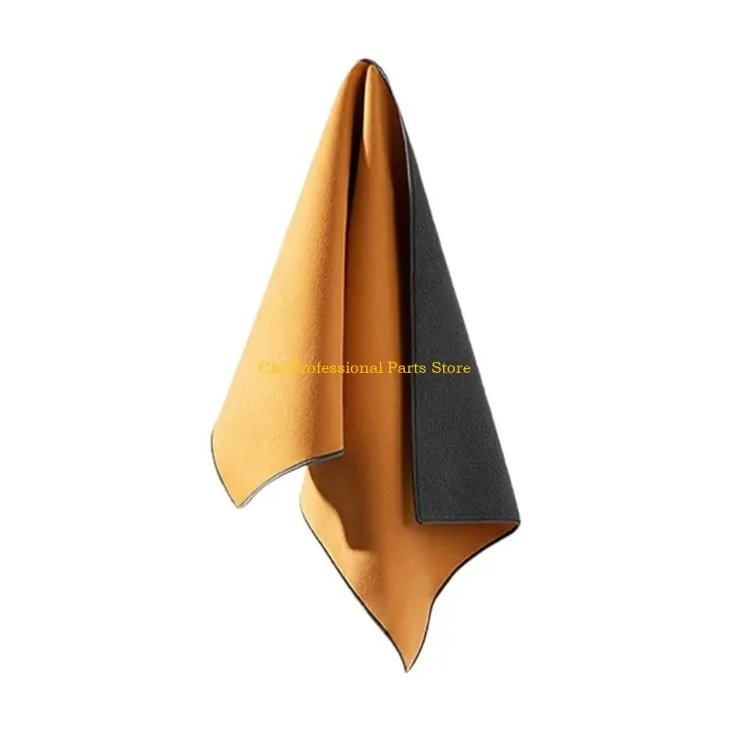 R53D Suedes Car Detailing Towel Water Absorbing For Vehicle Maintenance Home Cleaning