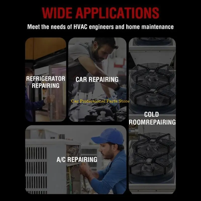 R53D Multifunctional Halogen Gas Detector Suitable For Car Air Conditioning Refrigerants Leak Detection With Easy Maintenance