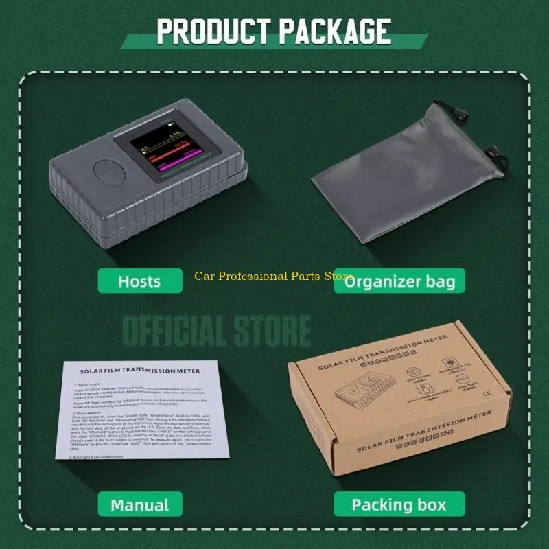 R53D Easy To Use Solar Film Analyzers Detector Device For Car And Residential Window