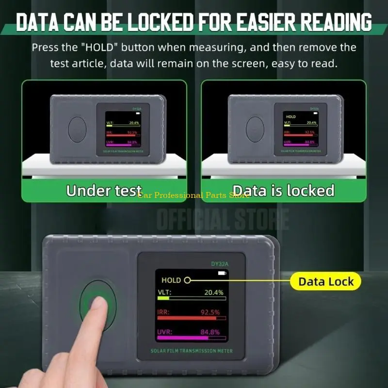 R53D Easy To Use Solar Film Analyzers Detector Device For Car And Residential Window