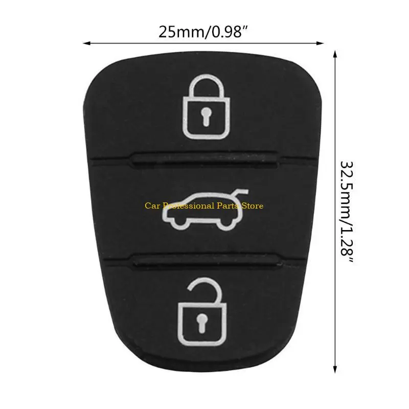 R53D Replacement Car Rubber Button Pads for Venga Car Cover