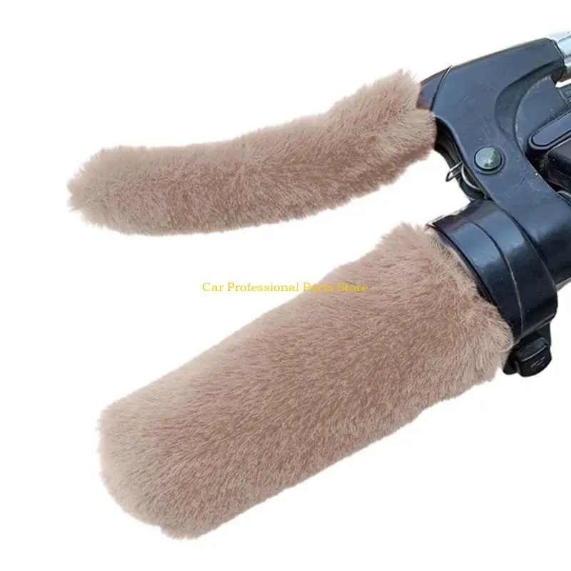 R53D Waterproof Motorcycle Handlebar Covers Winter Warm Handlebar Gloves Lightweight Keeping Your Hands Dry & Comfortable