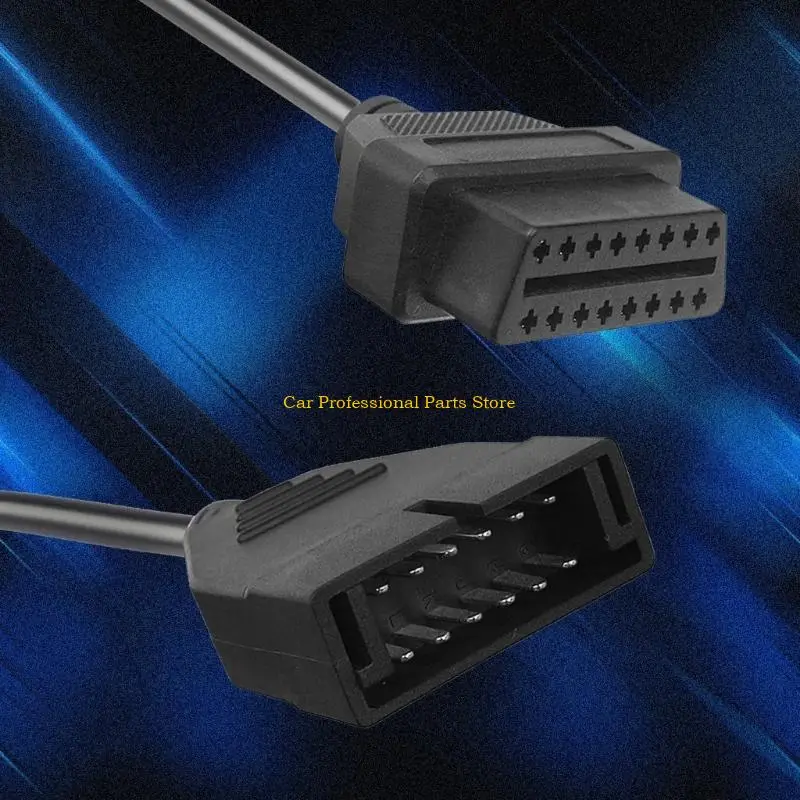 R53D Reliable Connector Cable Convenient OBD1/OBD2 Connector Cable Conversion Cable for Accurate & Safe Vehicle Diagnostics