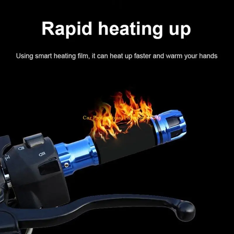 R53D Universal Motorcycle Handlebar Heated Pad 5V USB Winter Heating Grip 3 Gear