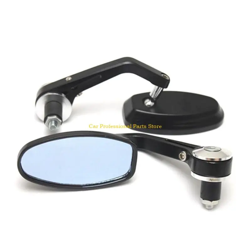 R53D Auxiliary Rearview Mirror for Bike Motorcycle Handlebar Mount Adjustable Mirror
