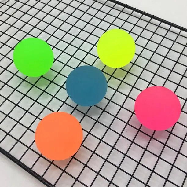 12Pcs/lot Luminous Moonlight High Bounce Toy Balls Kids Gift Party Favor Decoration Kids Glow in the Dark Bouncing Ball GYH