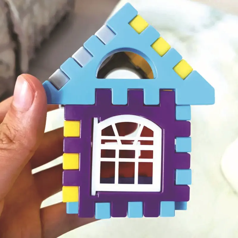 House Building Block Toy Creative Construction Bricks Kids Educational STEM Toys Gift for Children Boy Girl Birthday Present ZYF
