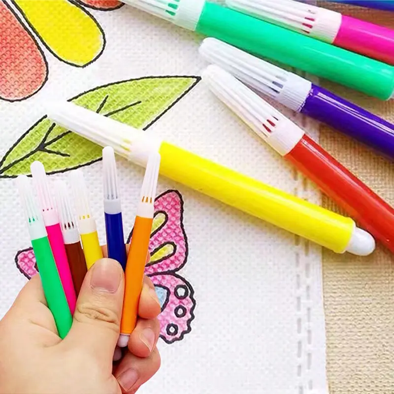 Double Sided Graffiti Bag Non-woven with Markers Early Childhood Education Children Painting Toys Kids Puzzle Drawing Toys TMZ