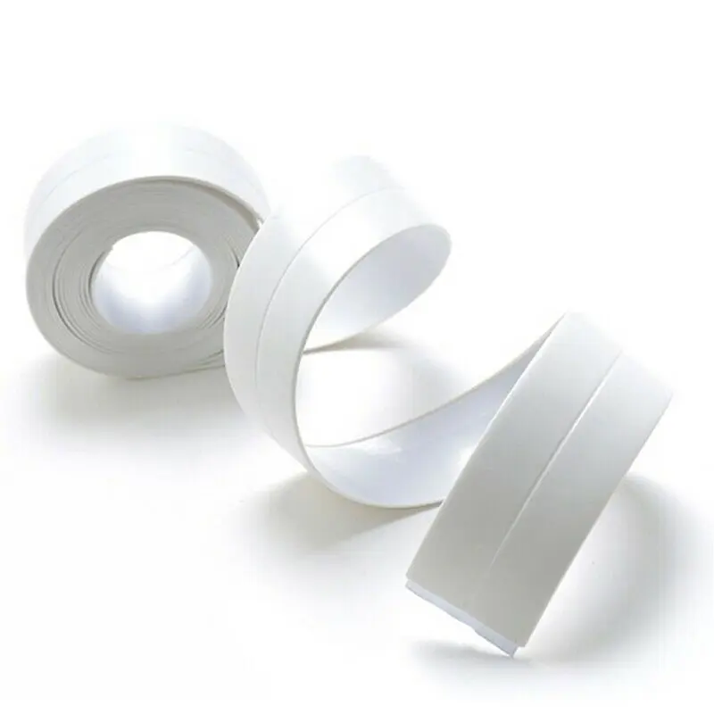 Anti Mold Tape Self Adhesive Waterproof Seal Caulk Tape Suitable For Kitchen and Bathroom Sealing Strip Easy to Clean TMZ