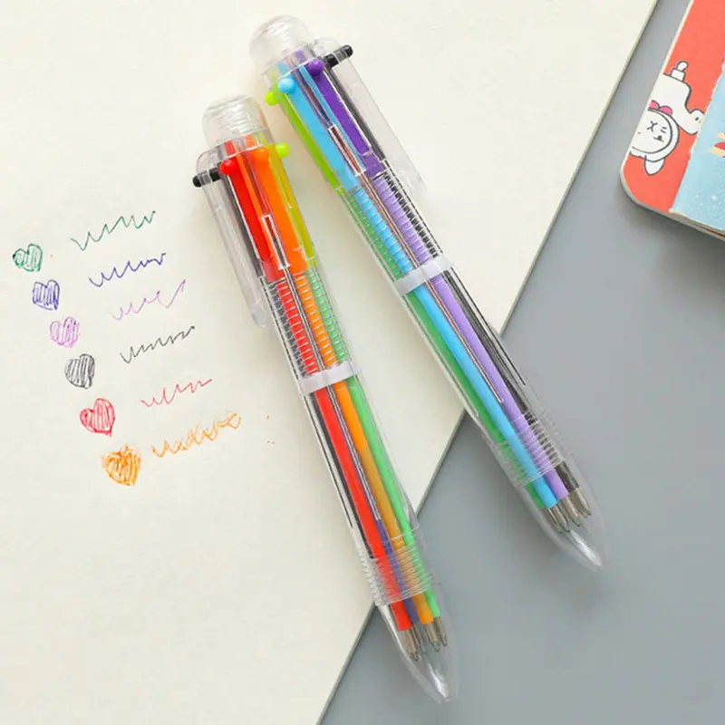 1~5pack Drawing Pen Crayon Marker Ball-point Pen Multiple Colors Suitable for Paper Non-woven Canvas Painting School Supply TMZ