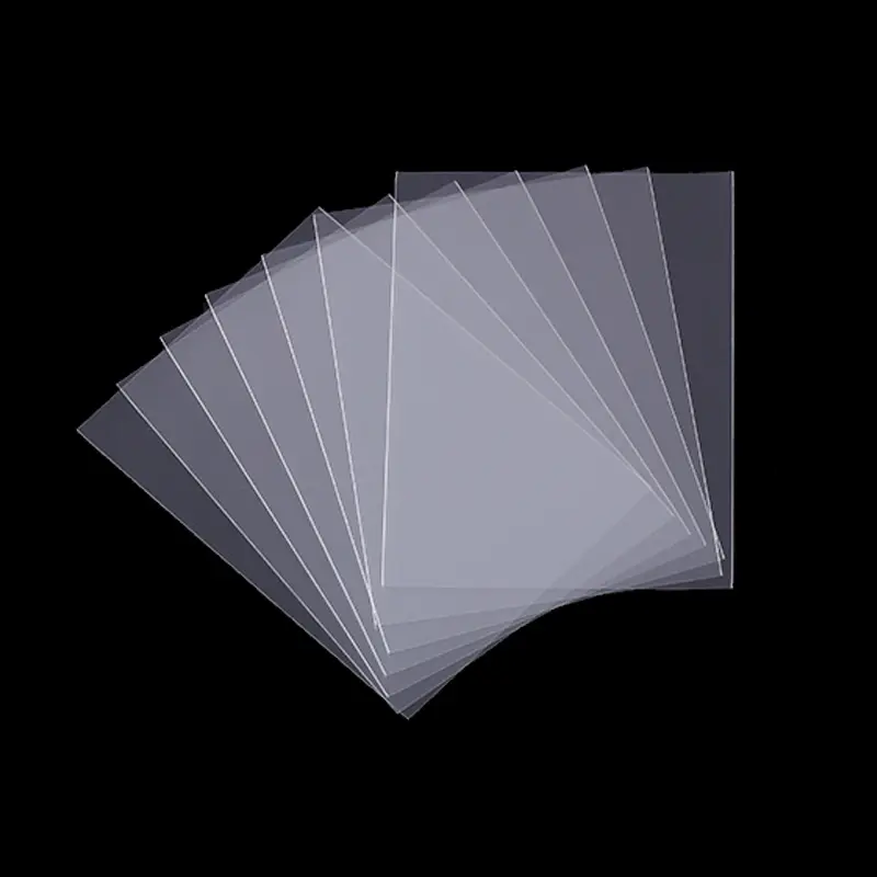 100pcs Various Sizes Transparent Card Sleeves Magic Card Game Tarot Poker Cards Protector Board Game Card Collection Sleeves