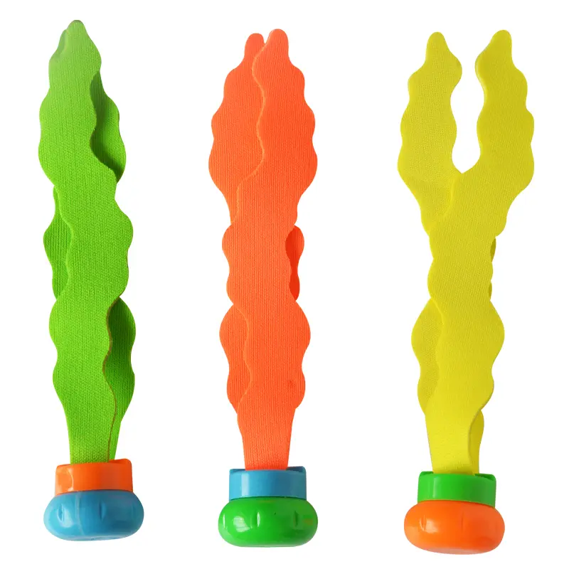 Summer Diving Toys Plastic Children Swimming Pool Water Toys Torpedo Water Grass Ring Dolphin Diving Man Interaction TMZ
