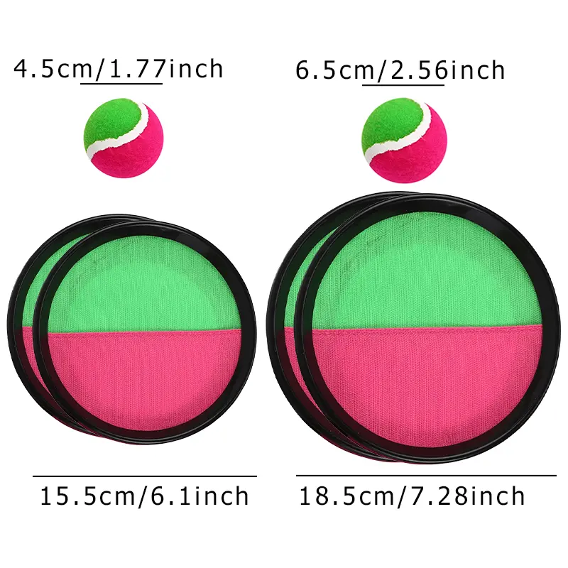 Sticky Ball Toy Set Kids Colorful Sticky Ball with Target Throw Catch  Interactive Family Game Indoor Outdoor Fun Party Gift ZYF