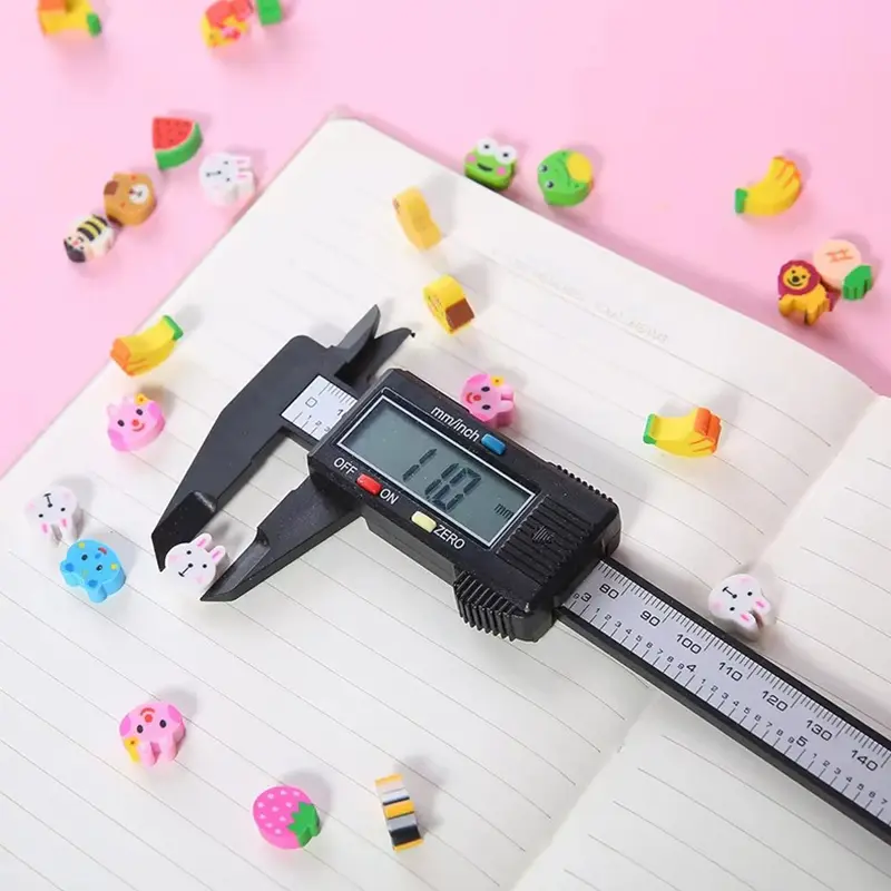 50/100/200PCS Mini Eraser Random Mix Style Cute Animal Space Fruit Mini Pencil Erasers for School Rubber Stationery Supplies ZYF