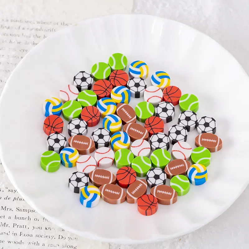 50/100/200PCS Mini Eraser Random Mix Style Cute Animal Space Fruit Mini Pencil Erasers for School Rubber Stationery Supplies ZYF