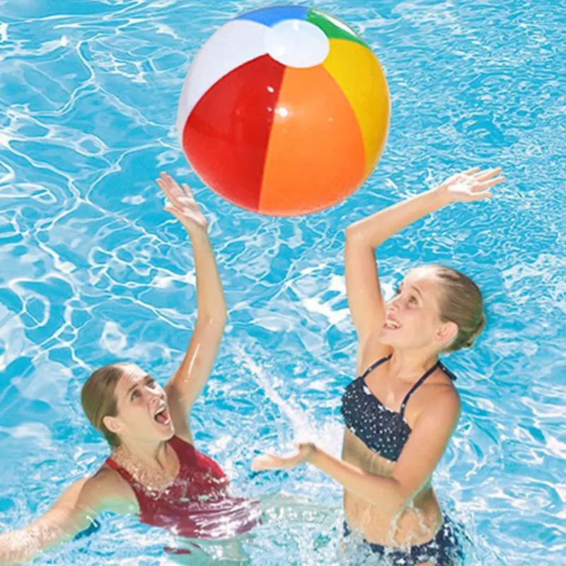 Children Summer Beach Party Set Colorful Beach Ball Outdoor Sports Whistle Water Gun Pool Toys Team Game Kids Birthday Gifts TMZ