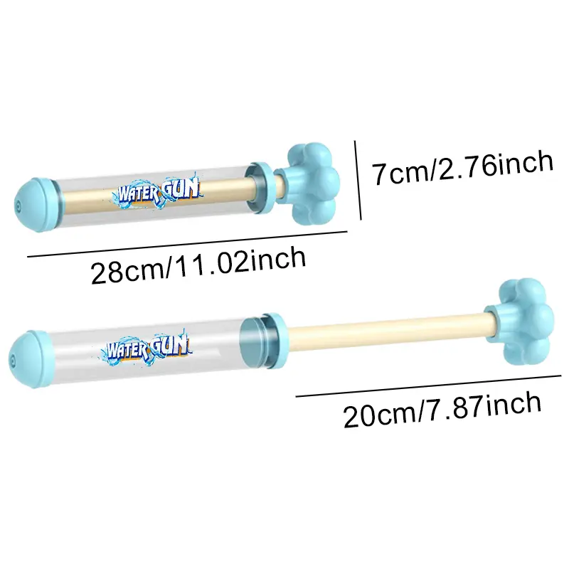 1PC Fireworks Pull-Back Water Gun Outdoor Splash Games Swimming Pool Party Water Park Beach Summer Handheld Water Spray Toys ZYF