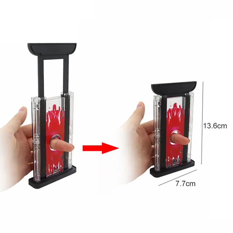 Magic Guillotine Plastic Cutting Fingers Close Up Magic Props Mini Portable Halloween Party Gathering Trick and Treat Props TMZ