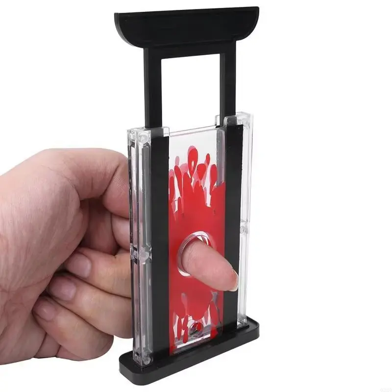 Magic Guillotine Plastic Cutting Fingers Close Up Magic Props Mini Portable Halloween Party Gathering Trick and Treat Props TMZ