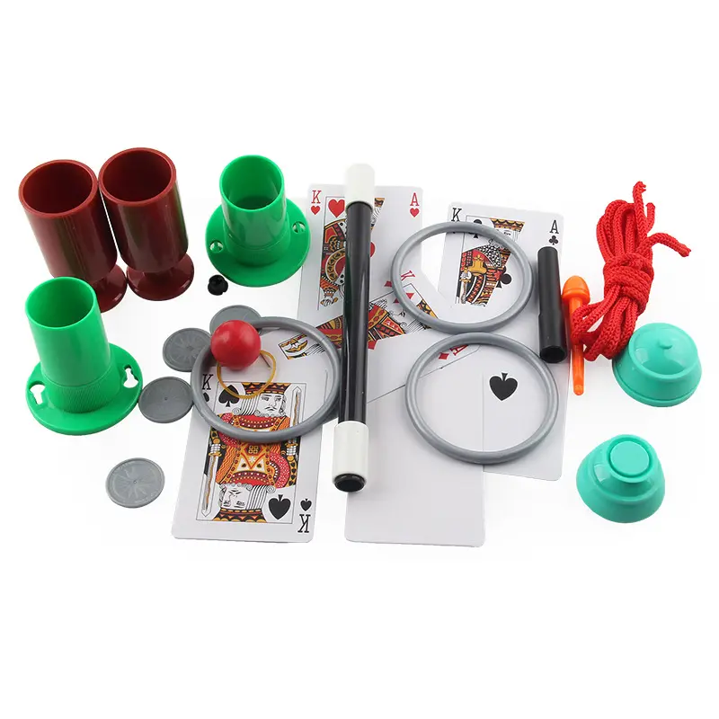 Magic Prop Toy Set Developmental Game Halloween Trick and Treat Props Festival Party Gathering Children Close Up Magic TMZ