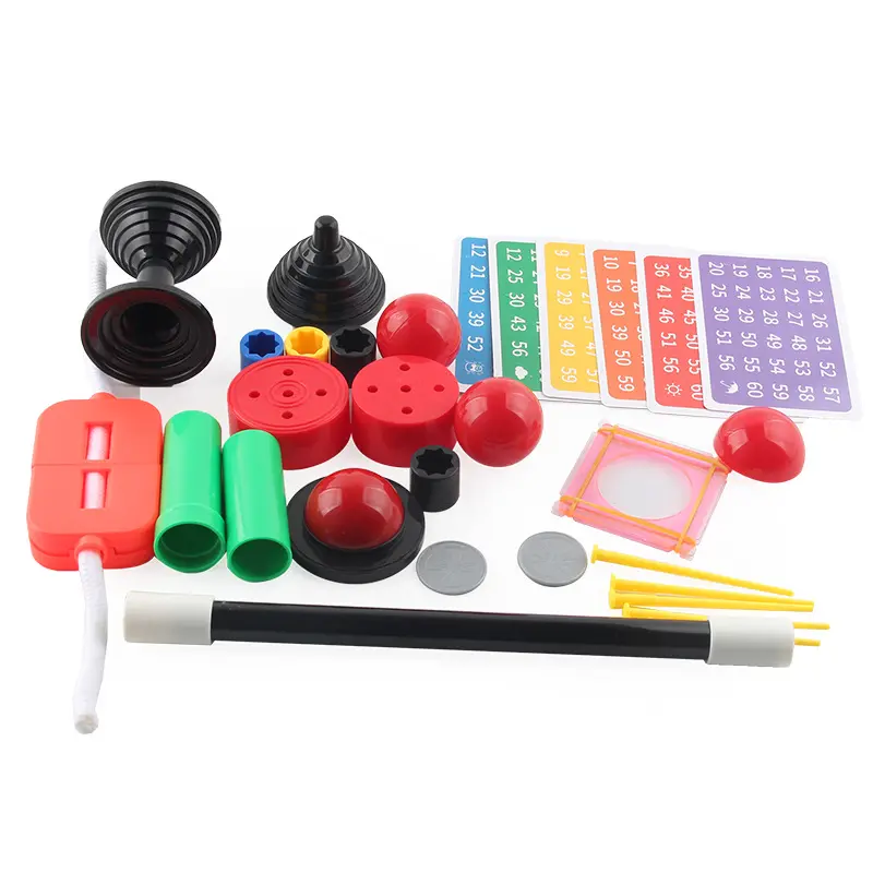 Magic Prop Toy Set Developmental Game Halloween Trick and Treat Props Festival Party Gathering Children Close Up Magic TMZ