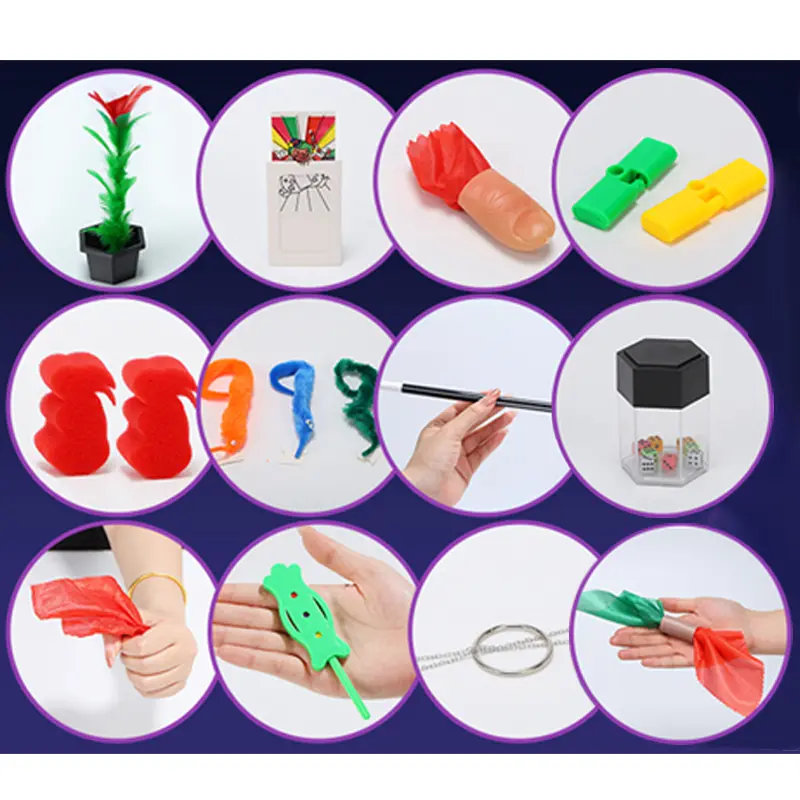 Magic Prop Toy Set Developmental Game Halloween Trick and Treat Props Festival Party Gathering Children Close Up Magic TMZ