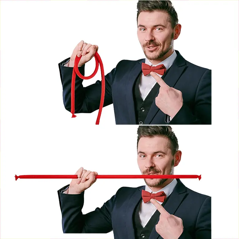 1/2/4pcs Indian Rope Trick Close Up Magic Props Soft Hard Change Rope Stage Performance Party Entertainment Magic Show TMZ