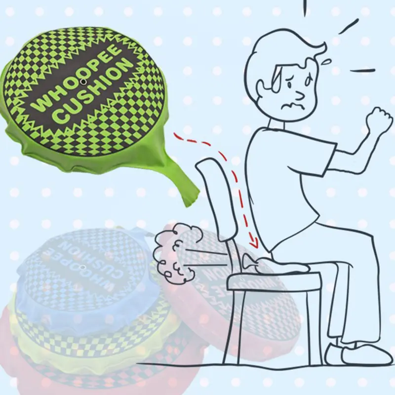 Funny Prank Fart Cushion Noisy Whoopee Cushion Gag Gift Adult Joke Trick Props Home Office Party Novelty Gift Friends Family ZYF