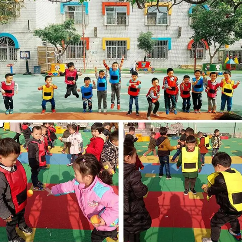 Outdoor Sport Game Props Vest Sticky Jersey Vest Game Vest Waistcoat With Sticky Ball Throwing Toys For Children Kids Sports Toy