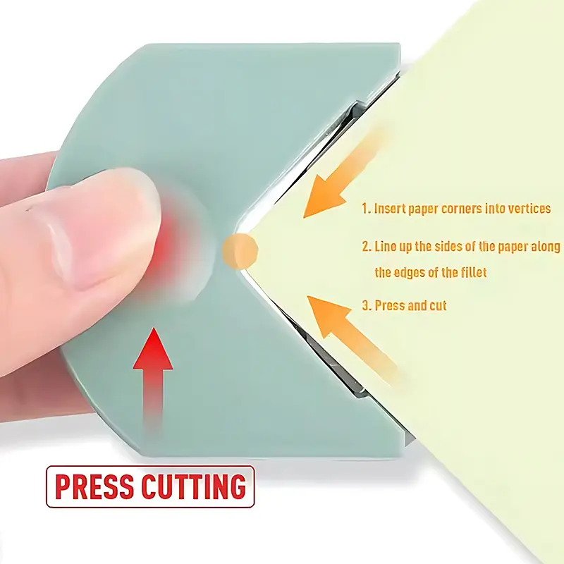R4 Corner Rounder Portable Rounding Cutter Paper Trimming Postcard Greeting Card Photo Edge Cutting Tools Home Office School ZYF