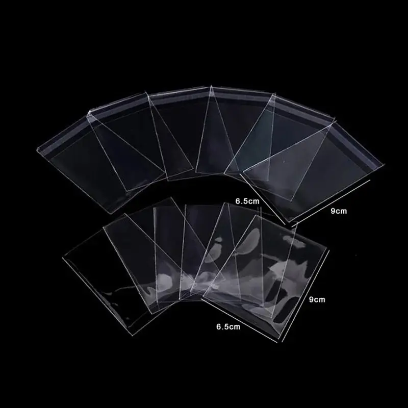200pcs(2Packs) 65*90mm Card Sleeve Cards Protector Magic Killers of Three Kingdom Football Star Card Transparent Board Games