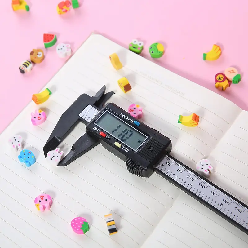 10-50pcs Mini Eraser Bulk Multiple Styles Cartoon Colored Design Fruit and Animal Cake School Supplies Student Rewards TMZ