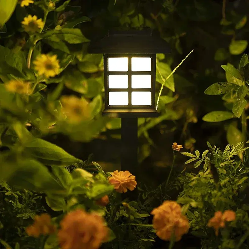 New Upgrade Solar Pathway Lights Outdoor Waterproof Walkway LED Garden Decor Street Lamp for Landscape Yard Patio 2/4/6/8Pcs