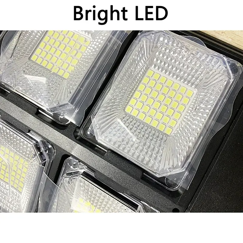 2Pack Large Street Light Outdoor 504LED Motion Sensor Waterproof 3 Modes Super Bright Solar Wall Lamp for Security Garden Patio