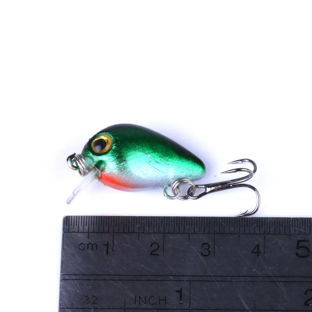 Crankbait Fishing Lure 3cm 1.6g Artificial Hard Set Mini Wobbler Crank Bait Sea Mininow for Pike Bass Trout Pesca Fishing Tackle