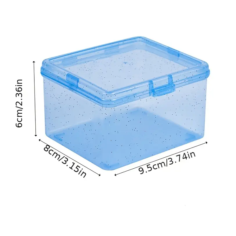 1PC Card storage box,  business cards, miscellaneous items, small card box, plastic card office organizer box