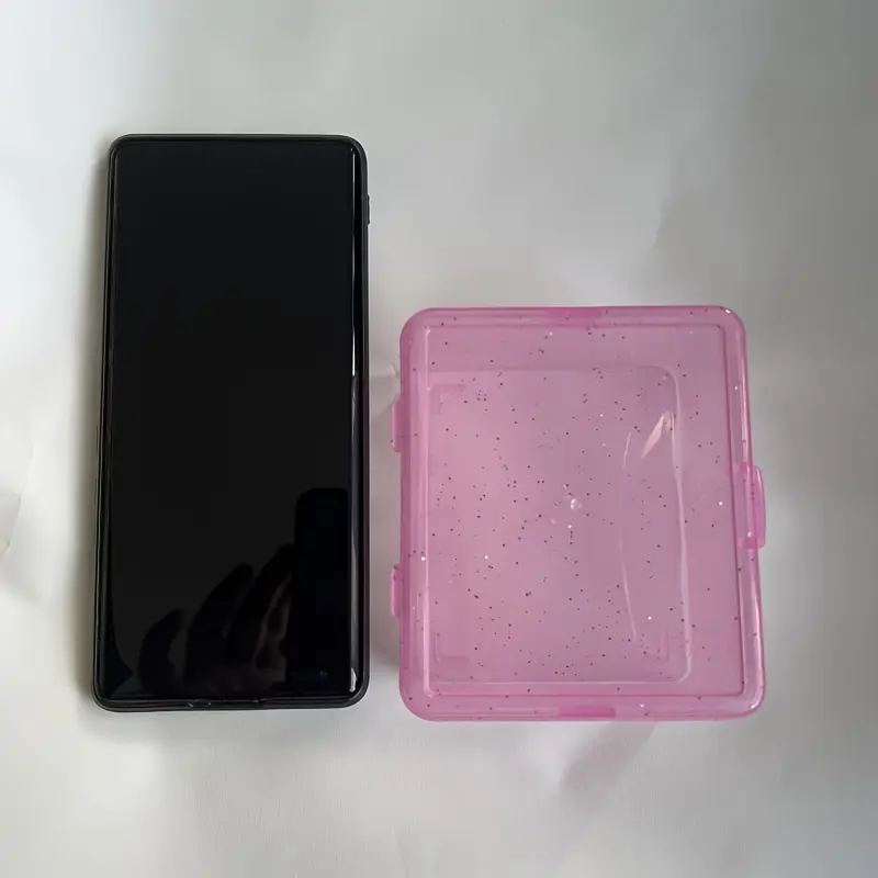 1PC Card storage box,  business cards, miscellaneous items, small card box, plastic card office organizer box