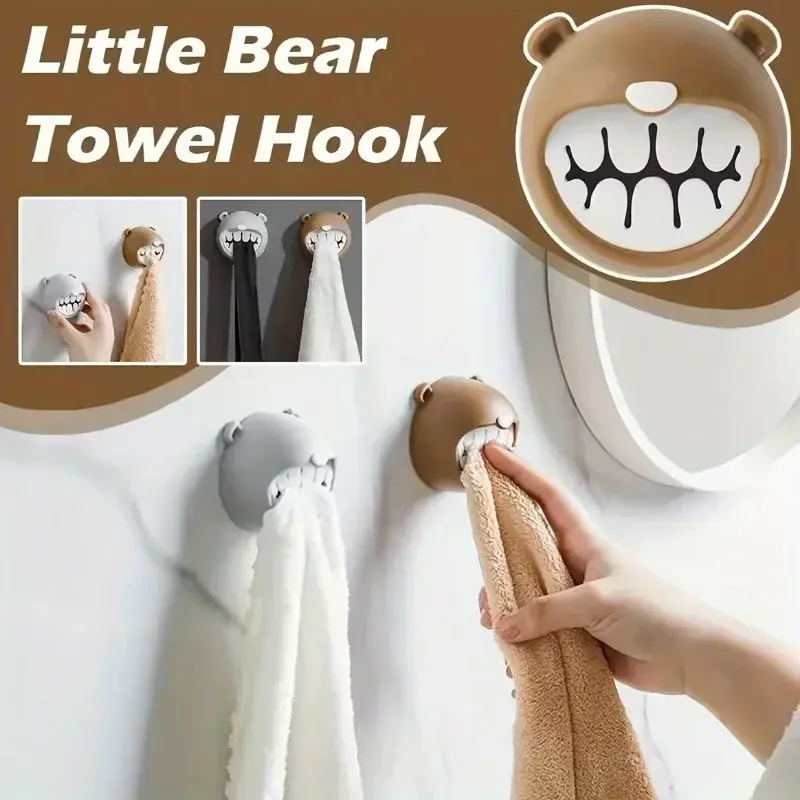 2pcs Easy to install wall mounted handkerchief holder, casual style, no need for punching bathroom and kitchen hangers