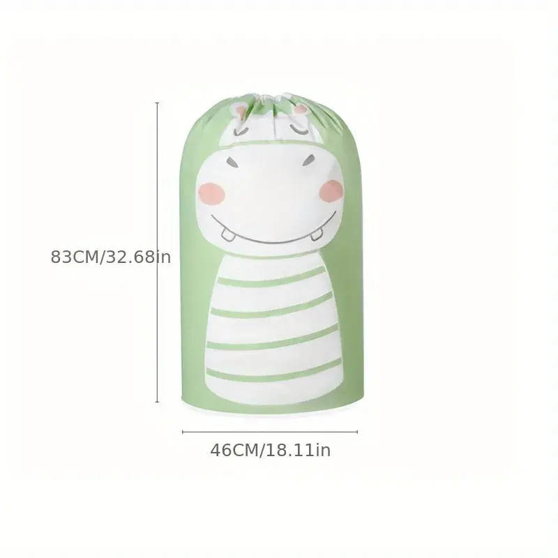 1pcs Quilt storage bag, waterproof, moisture-proof, and moldy resistant clothing sorting bag, drawstring with drawstring