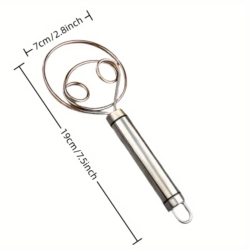 1PC Noodle mixer, flour cake beater, kitchen handheld mixer, non stick, quick egg whisk