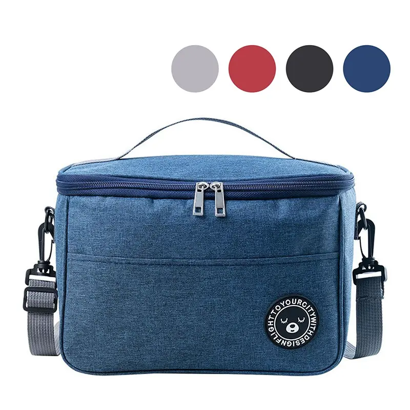 Portable Cooler Bag Folding Insulation Picnic Ice Pack For Food Thermal Drink Carrier Insulated Lunch Box Delivery S/M/L