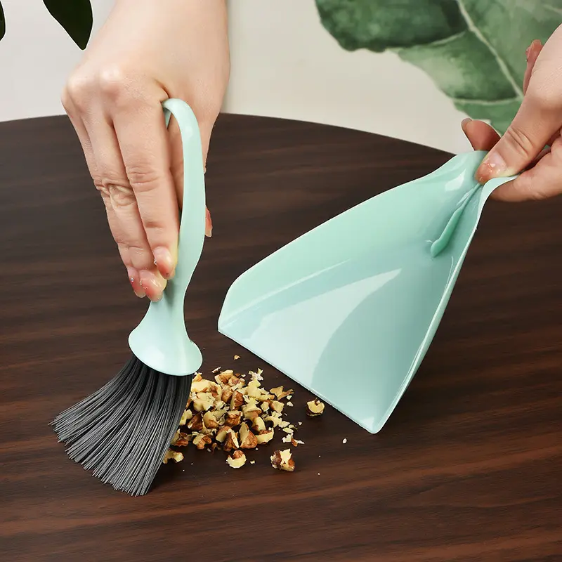 Household dustpan set mini broom desktop cleaning brush dustpan wiping keyboard small tool small broom