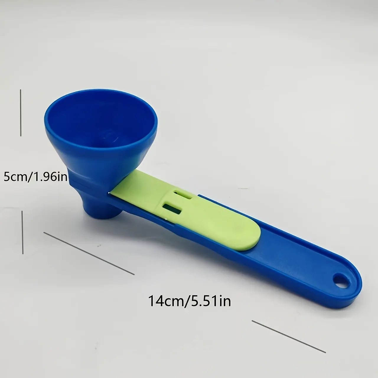 1pc Protein Powder Scoop and Funnel - Spill-Proof, for Sports Drinks