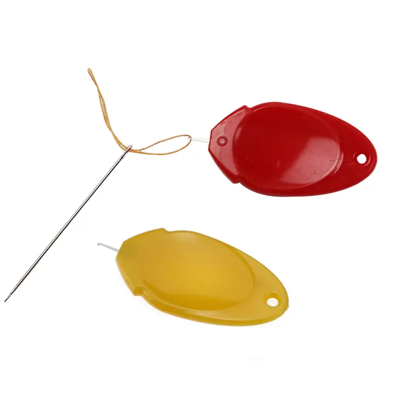 5/10/20pcs Needle Threader Stitch Insertion Tool for Sewing Machine Plastic Wire Loop for Needles Needleswork Threader Tools
