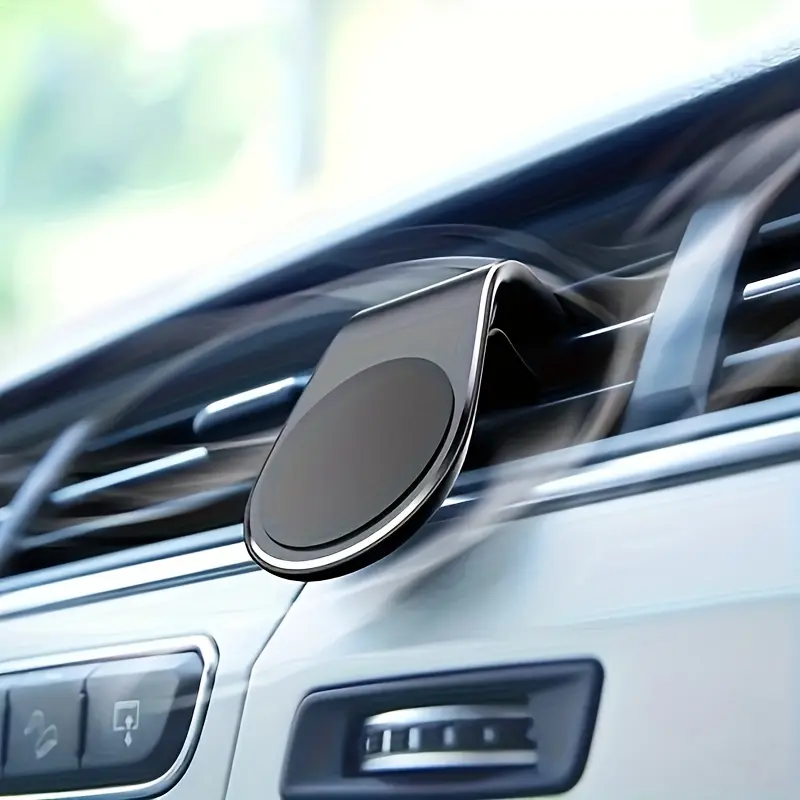1PC Magnet phone holder car air outlet L holder navigation magnetic suction