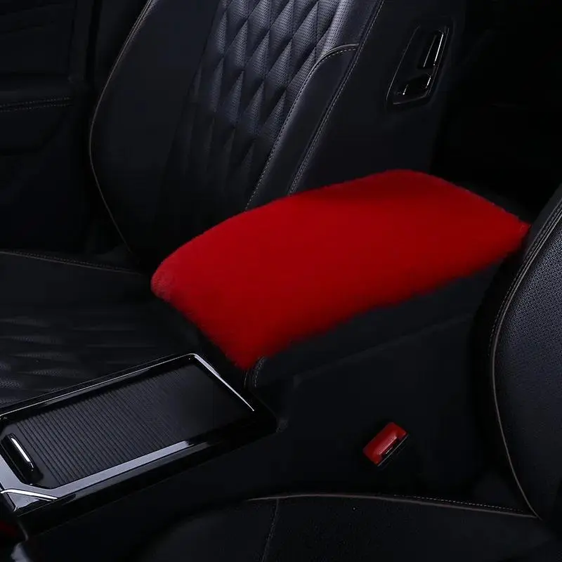 1PC New thickened color soft interior center armrest cushion for car armrest box, comfortable