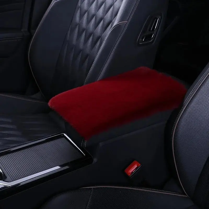 1PC New thickened color soft interior center armrest cushion for car armrest box, comfortable