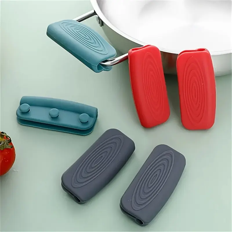 Anti scald clip, heat-resistant cast iron pot handle, insulated gloves, hand clip, pot handle, pot ear cover, pot ear clip pad