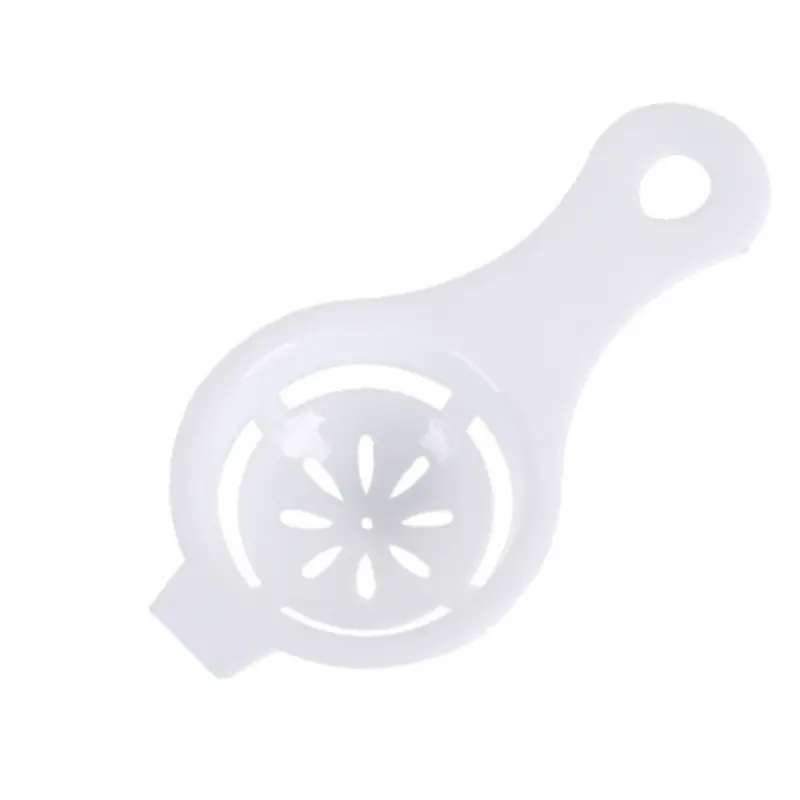 2/5pcs Egg Yolk Separator Divider White Plastic Convenient Household Eggs Tool Cooking Baking Tool Kitchen Accessories