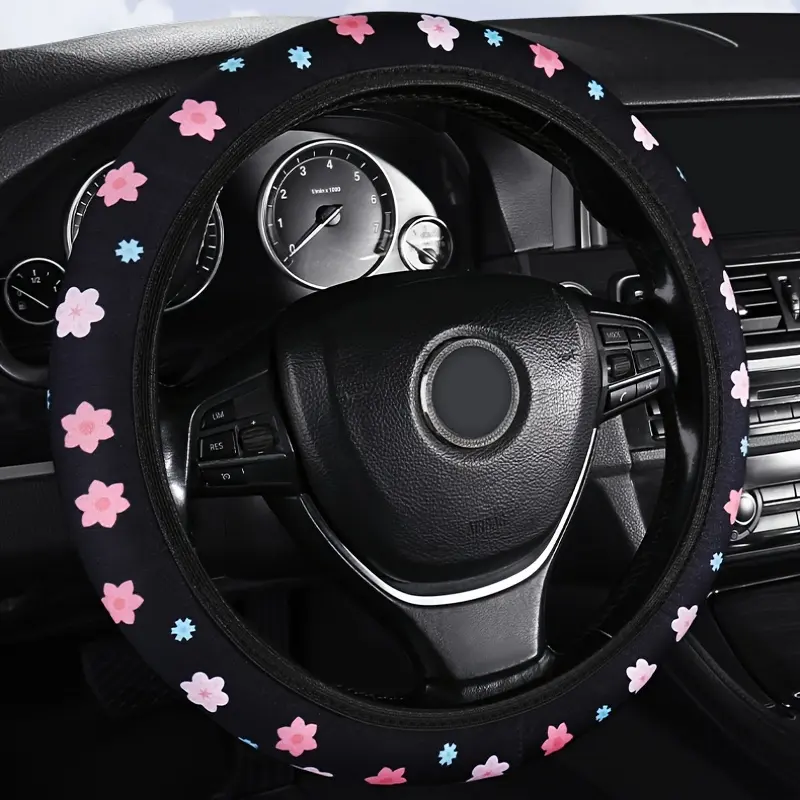 1PC Car steering wheel cover printed without inner ring